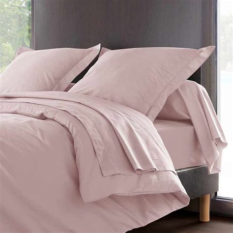 Taie d Oreiller 80 fils Coton percale 65 x 65 cm Pétale