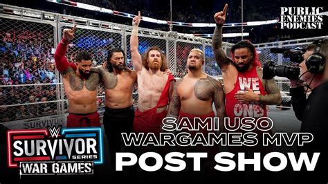 Wwe Survivor Series War Games 2022 Results And Review Post Show Public Enemies Youtube