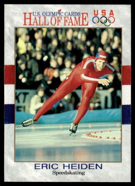 Impel U S Olympic Hall Of Fame Eric Heiden Ebay