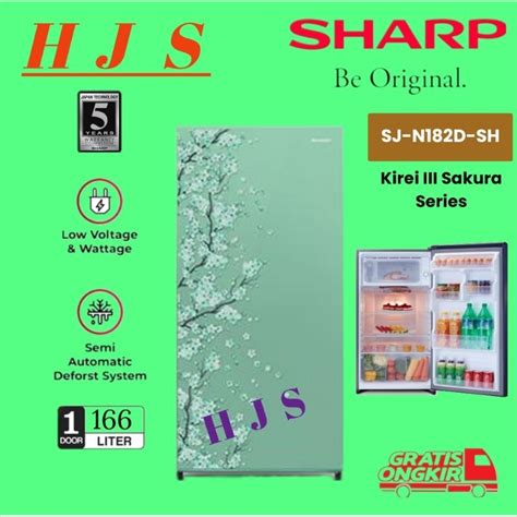 Jual Kulkas Sharp Pintu Sj N D Sh Sj N Sj L Hijau