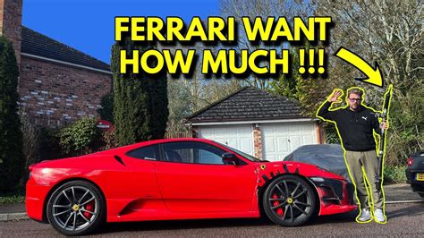 Rebuilding A Wrecked Ferrari Scuderia Part Youtube