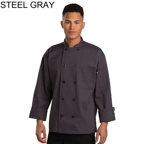 Edwards Unisex Classic Full Cut Long Sleeve Chef Coat 3301