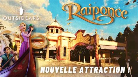 UNE NOUVELLE ATTRACTION RAIPONCE À DISNEYLAND PARIS YouTube