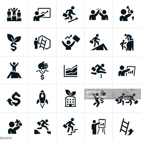 Business Growth Icons High-Res Vector Graphic - Getty Images