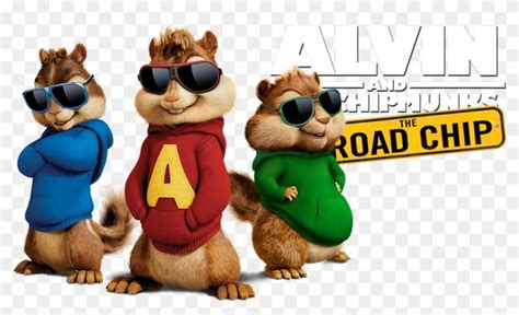 Alvin And The Chipmunks 4 Image Alvin Chipmunk With Glasses Hd Png