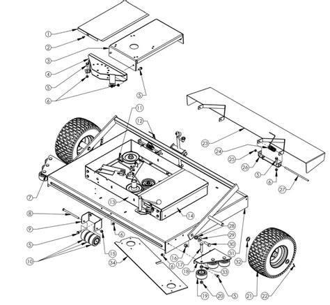 Swisher Fc11544bs Finish Cut Tow Behind Trail Mower Owner S Manual