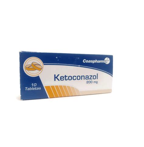 Ketoconazol 200 Mg 10 Tabletas