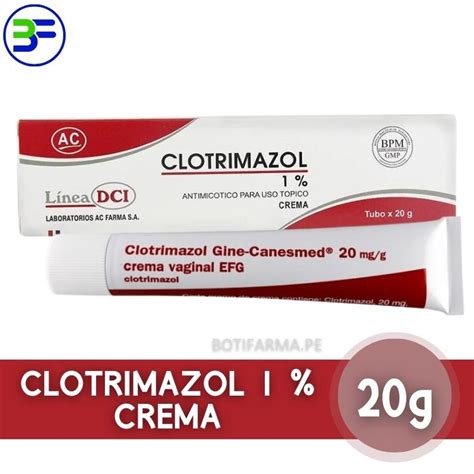 Clotrimazol 1 Crema X 20 G Botifarma SJL