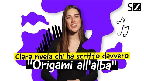 Clara Rivela Chi Ha Scritto Davvero Origami All Alba Mare Fuori