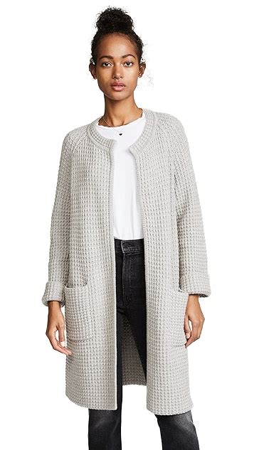 Madewell Long Waffle Cardigan SHOPBOP