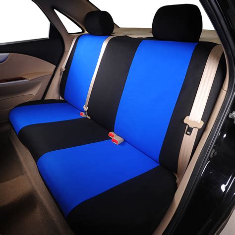 Universal Blue Car Seat Cover Polyester Fabric Pro Grandado