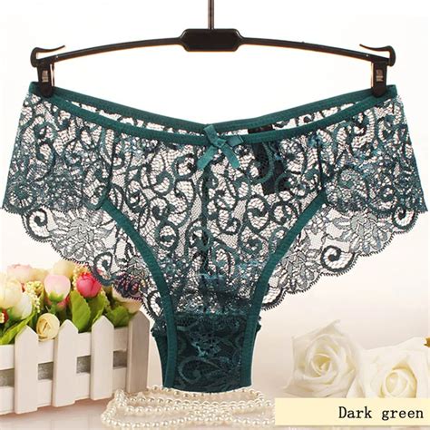 Women S Sexy Lace Panties Low Waist Women Panties Transparent Underwear