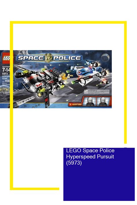 Lego Space Police Hyperspeed Pursuit 5973 Lego Space Police Lego Space Lego