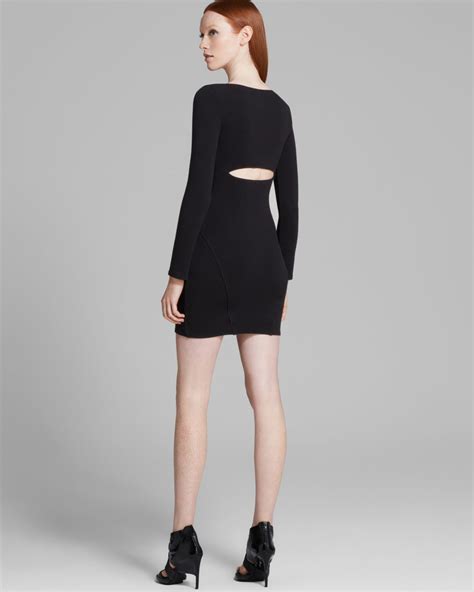 Lyst Helmut Lang Helmut By Dress Gala Knit In Black