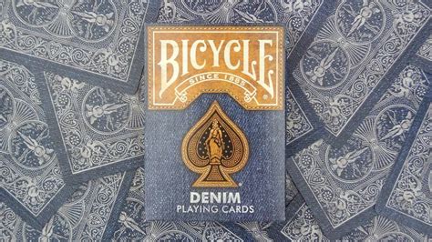 Bicycle Denim Playing Cards Deck Review Display Youtube