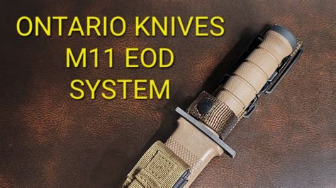 THE SHARPEST EDGE ONTARIO KNIVES M11 EOD SYSTEM WITH GERBER EOD MULTI