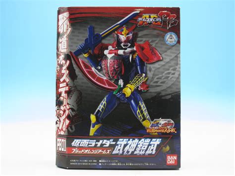 Acpb01 仮面ライダー鎧武 仮面ライダー武神鎧武 ブラッドオレンジアームズ 可動式フィギュア バンダイ｜テラフォーマー