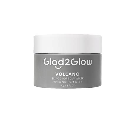 Jual Glad Glow Face Mask Series Real Mugwort Volcano Deep Pores