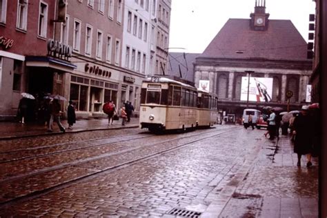 1970ER JAHRE ORIGINAL Straßenbahn Bus Rutsche Görlitz Deutschland Ref