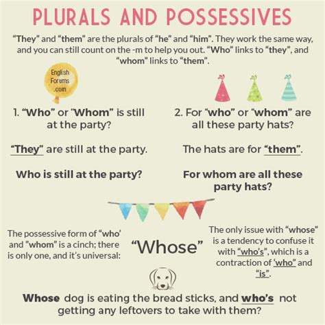 Plurals And Possessives English Learn Site