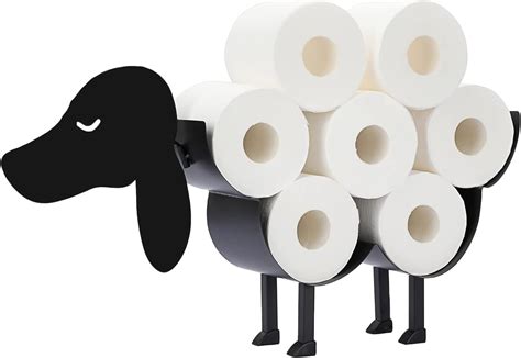 Amazon Cute Black Sheep Toilet Paper Roll Holder Cool Novelty