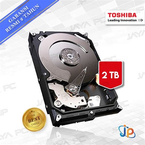 Jual HDD Harddisk Internal Toshiba 2TB 3 5 SATA 3 7200 RPM Hardisk