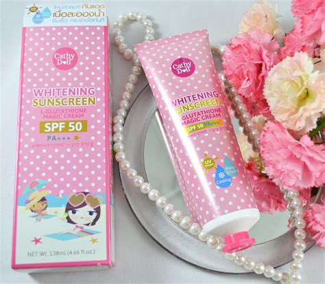 Cathy Doll Whitening Sunscreen L Glutathione Magic Cream All About