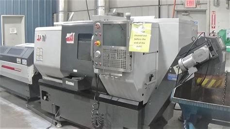 Haas Haas Cnc Control Rpm St With Haas Servo Barfeed Axis