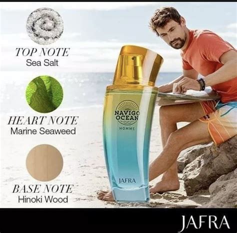 Jafra Navigo Ocean Homme Eau De Toilette Fl Oz Nib Agua De Tocador