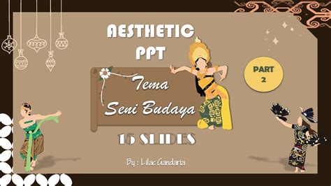 Template Ppt Seni Budaya Homecare24