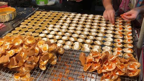 Bangkok Thailand Street Food Thai Crispy Pancake Khanom Buang ขนมเบื้อง Youtube