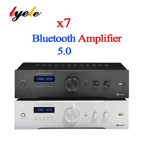 Lyele X Audio Amplifier W High Quality Bluetooth Usb Optical