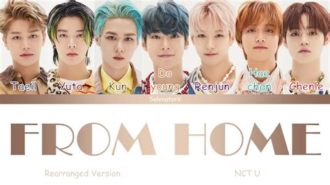 NCT U 엔시티 유 From Home Rearranged Version 프롬 홈 Color Coded Han