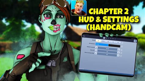 Updated Hud Settings For Chapter Fortnite Mobile Handcam Youtube