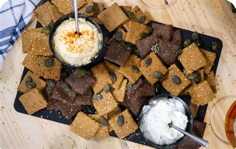 Recette De Crackers à La Farine De Drêche De Bière Maltivor