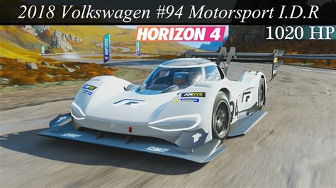 Forza Horizon 4 Volkswagen I D R Pikes Peak Gameplay Fortune Island