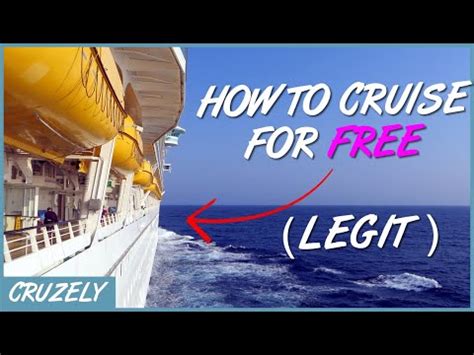 7 Legal Ways To Cruise For Free Most People Don T Know YouTube