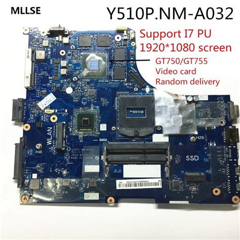 Mllse Original For Lenovo Y P Motherboard Viqyi Nm A With Gt