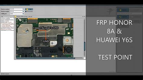 Frp Jat L Huawei Y S And Honor A Test Point Youtube