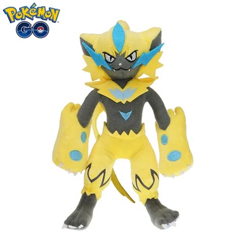 25cm Cartoon Pokemon Zeraora Doll Anime Pokemon Zeraora Plush Toys Cool PokÃ©mon Stuffed Animal ...