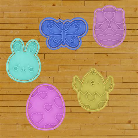 Archivo STL COOKIE CUTTER set de pascuasDiseño para descargar y