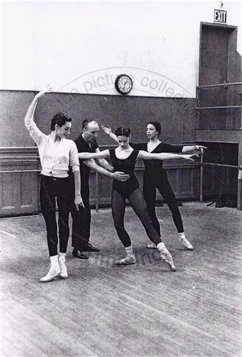 Balanchine Teaching George Balanchine Ballet Photos Vintage Dance