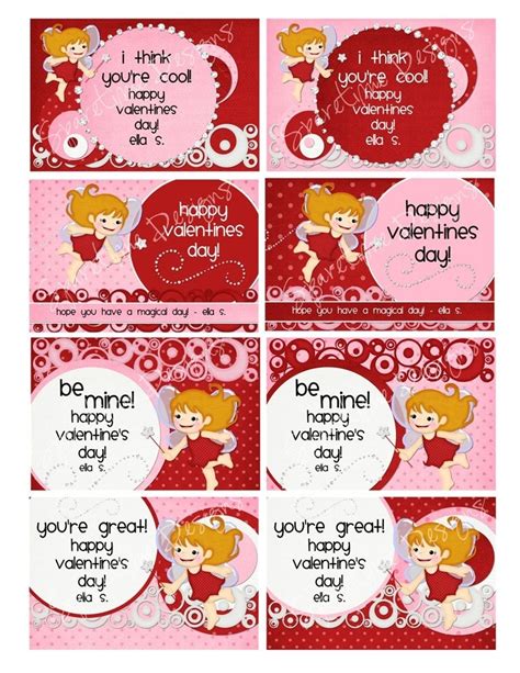 Free Printable Mini Valentine Cards Francesco Printable