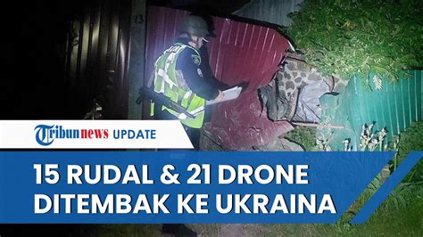 Malam Mencekam Di Ibu Kota Ukraina Diserang Rudal Dan Drone Oleh