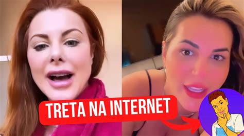 TRETA Deolane x Deborah a Ressurreição Ex Fazenda BRIGAM na Internet