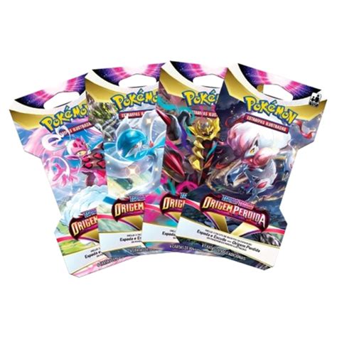 Pokémon Kit 4 Blister Unitário EE11 Origem Perdida COPAG