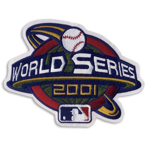 2001 World Series Patch – The Emblem Source