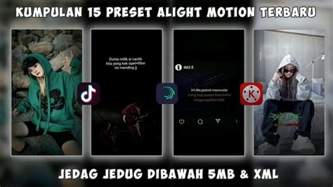 KUMPULAN PRESET AM JJ BASE ALIGHT MOTION SPESIAL TERBARU 2023