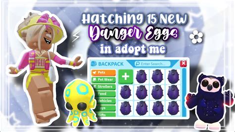 Hatching New Danger Eggs In Adopt Me Acaivsx Youtube