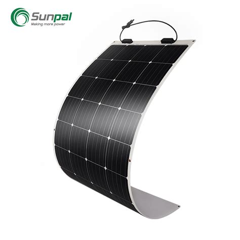 Sunpal Best Lightweight 100W 150W 200W 200W Solar Panels Mono Flexible